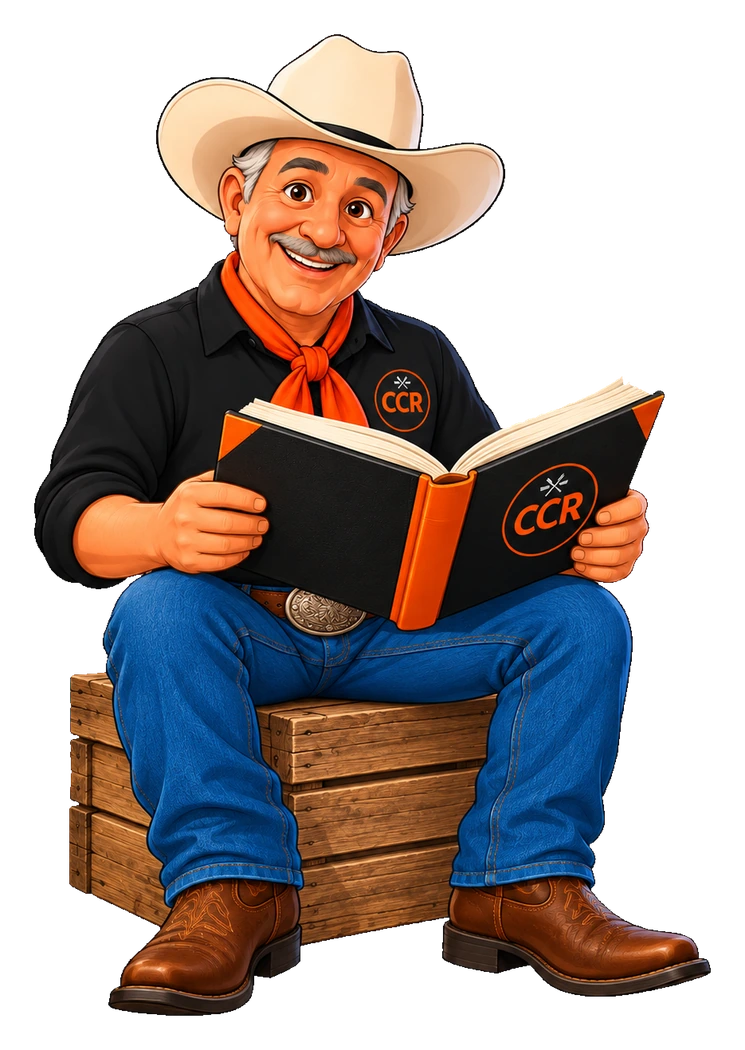 Cyrinho sentado com o livro da história da CCR
